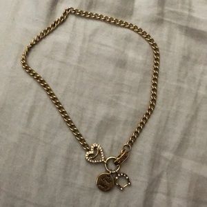 Juicy Couture gold necklace
